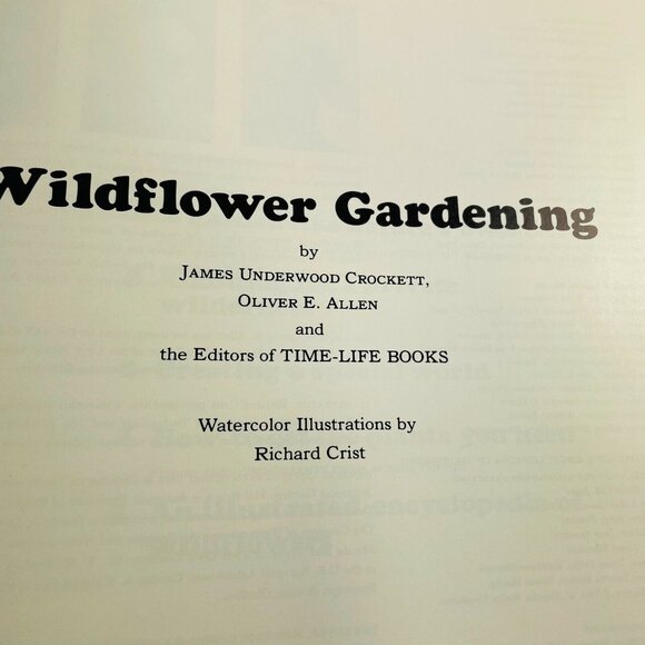 Wildflower Gardening Time Life Encyclopedia Gardening 1977 How to Grow Flowers u - Picture 4 of 10
